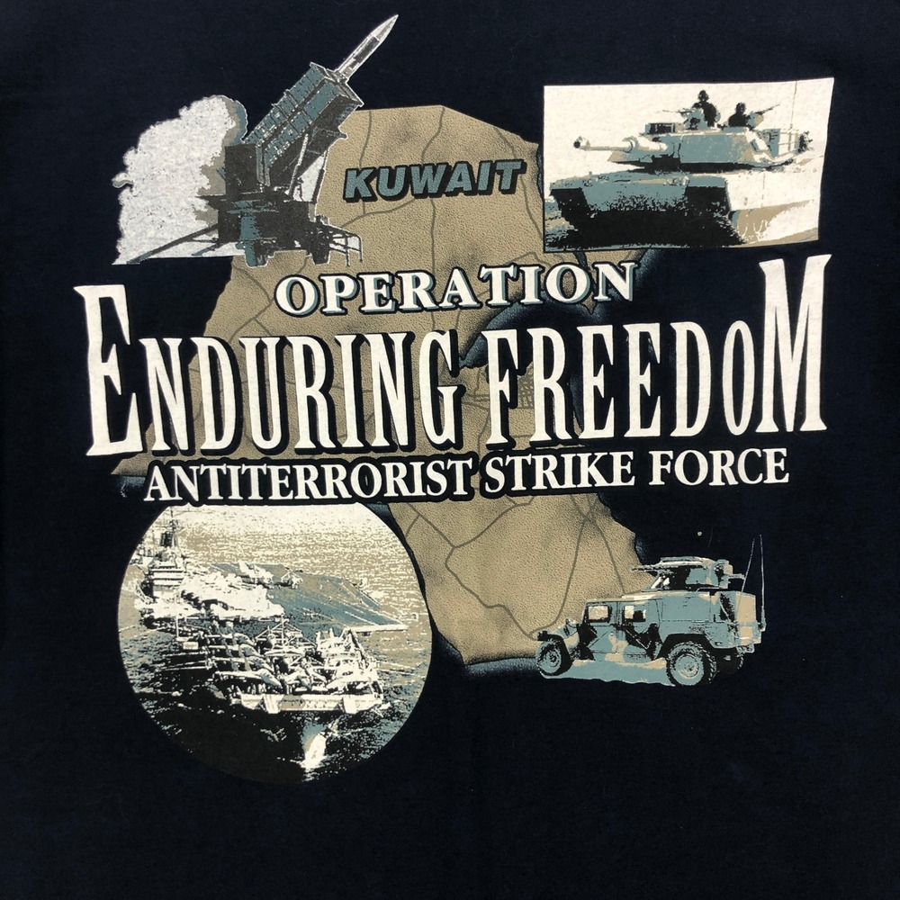 Gear For Sports Operation Enduring Freedom‎ Kuwait Military Graphic T-Shirt M